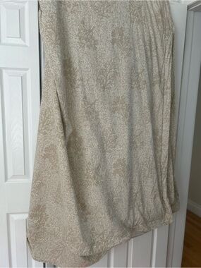 Martha Stewart Tan colored King duvet cover